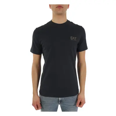 ARMANI 7 T-SHIRT LOGO ΜΠΛΕ