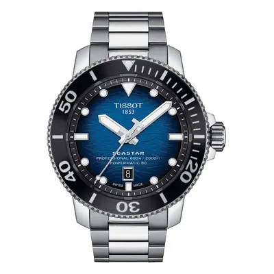 Ρολόι TISSOT Seastar 2000 Powermatic 80 Automatic Silver T1206071104101