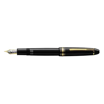 Montblanc Meisterstuck Gold-Coated LeGrand μαύρη Πένα (M) Fountain Pen 13661