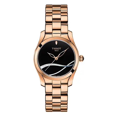 Ρολόι TISSOT T-Lady T-Wave Rose Gold T1122103305100