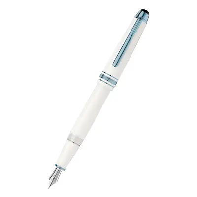 Montblanc Meisterstuck Glacier Classique άσπρη Πένα (M) Fountain Pen White 129399