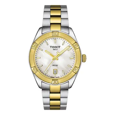 Ρολόι TISSOT T-Classic PR100 Two Tone T1019102211100