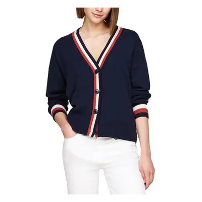 WOOL GLOBAL STRIPE CARDIGAN WOMEN TOMMY HILFIGER