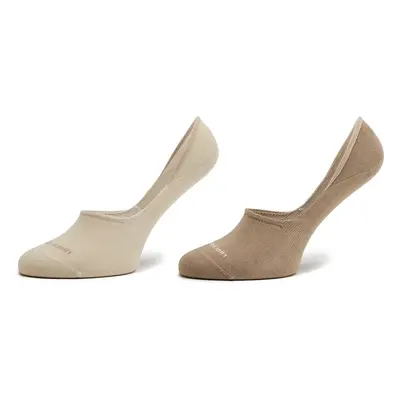 2 PACK FOOTIE MID CUT SOCKS WOMEN CALVIN KLEIN