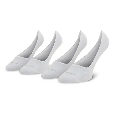 2 PACK FOOTIE MID CUT SOCKS MEN CALVIN KLEIN