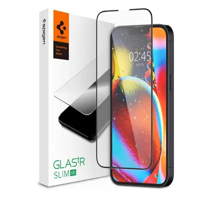 Spigen GLAS.tR Slim HD - Αντιχαρακτικό Fullface Γυάλινο Tempered Glass - Apple iPhone 14 / 13 / 