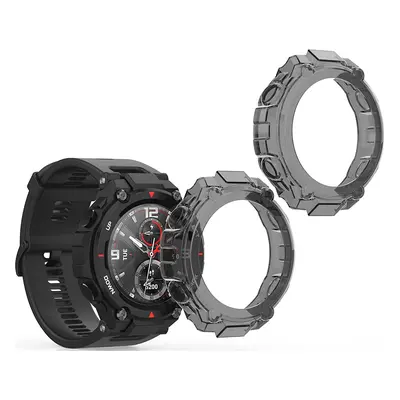 KW Θήκη Σιλικόνης Huami Amazfit T-Rex / T-Rex Pro - Black - 2 Τεμάχια (58459.03)