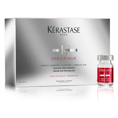 Kerastase Specifique Aminexil - Cure Anti Chute Intensive Θεραπεία Αραίωσης Μαλλιών 42*6ml