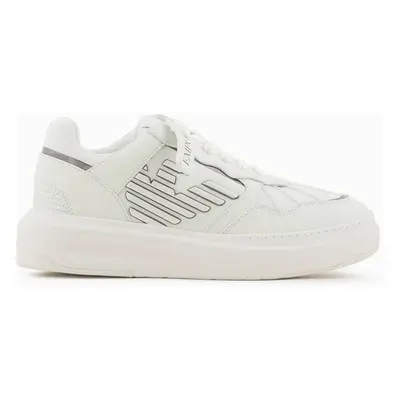 EMPORIO ARMANI SNK ACT.LEA+TPU+MESH X3X165XR107-C662 OffWhite