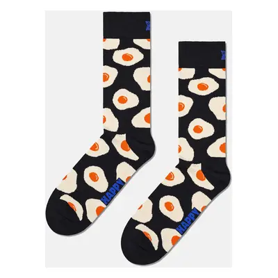 HAPPY SOCKS Sunny Side Up Sock P000753-1000 Black