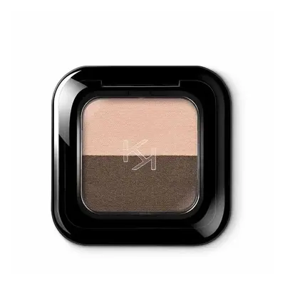 Kiko Milano New Bright Duo Eyeshadow 1,8 gr 02 Warm Beige / Dark Brown