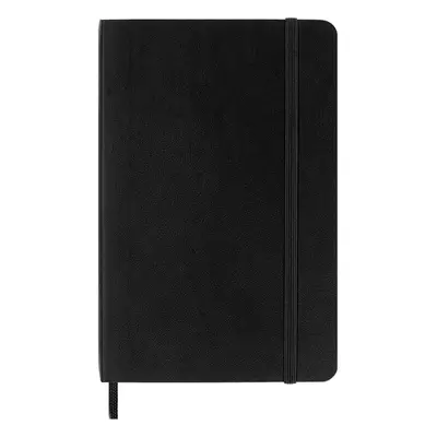 Moleskine σημειωματάριο μονόχρωμο "Classic Notebook Ruled Pocket" Μαύρο - QP611