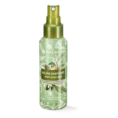 Yves Rocher Relaxing Perfumed Mist Almond Orange Blossom for Hair & Body 100 ml - 55809