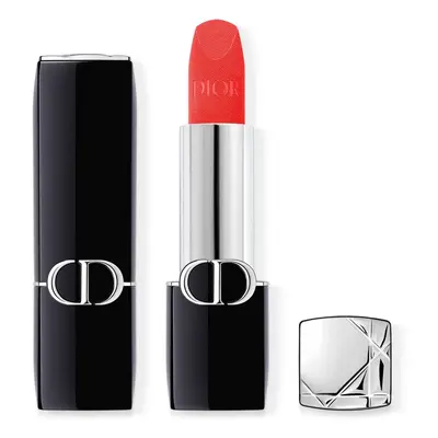 Dior Rouge Dior Lipstick - Comfort and Long Wear - Hydrating Floral Lip Care 771 Radiant Velvet 