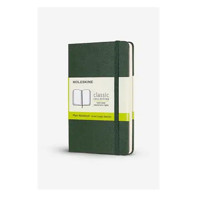 Moleskine σημειωματάριο "Plain Notebook Pocket Size Myrtle Green" - QP012K15