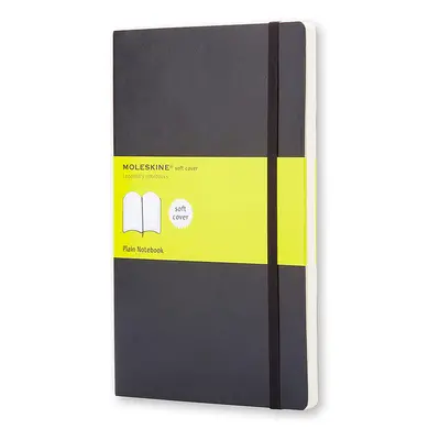 Moleskine σημειωματάριο μονόχρωμο "Classic Notebook L" Μαύρο - QP618