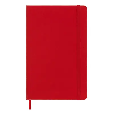 Moleskine σημειωματάριο μονόχρωμο "Classic Notebook L" Κόκκινο - QP060R