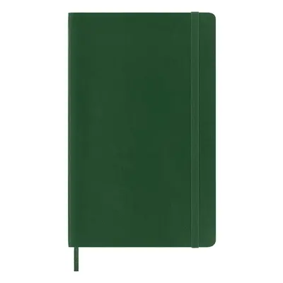 Moleskine σημειωματάριο μονόχρωμο "Classic Notebook Plain Large" Πράσινο - QP618K15