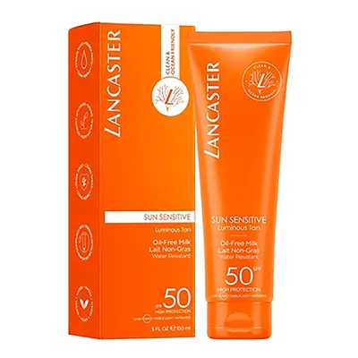 Lancaster Sun Sensitive Oil-Free Body Milk SPF50 150 ml - 8571040783