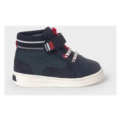 Mayoral παιδικά μποτάκια sneaker με velcro - 42516 Μπλε Σκούρο