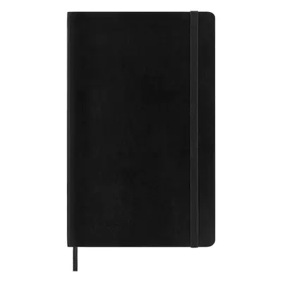 Moleskine σημειωματάριο μονόχρωμο "Classic Notebook Ruled Large" Μαύρο - QP616