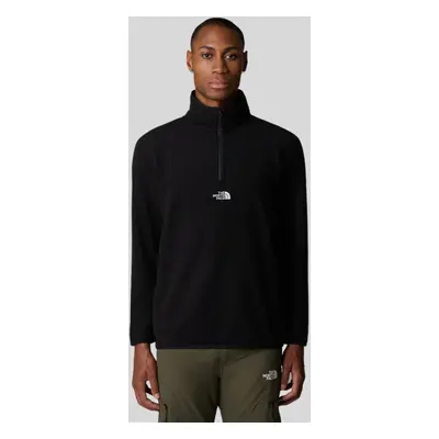 The North Face ανδρική μπλούζα fleece με ψηλό λαιμό Standard Fit - NF0A83I34H01 Μαύρο