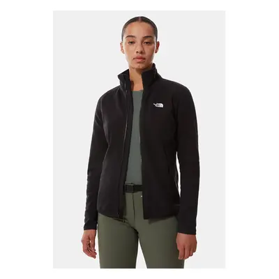 The North Face γυναικεία ζακέτα φούτερ "100 Glacier Full-Zip Fleece" - NF0A5IHOJK31 Μαύρο