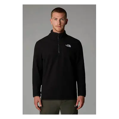 The North Face ανδρική fleece μπλούζα με φερμουάρ 1/2 ''M 100 Glacier '' - NF0A855W4H01 Μαύρο